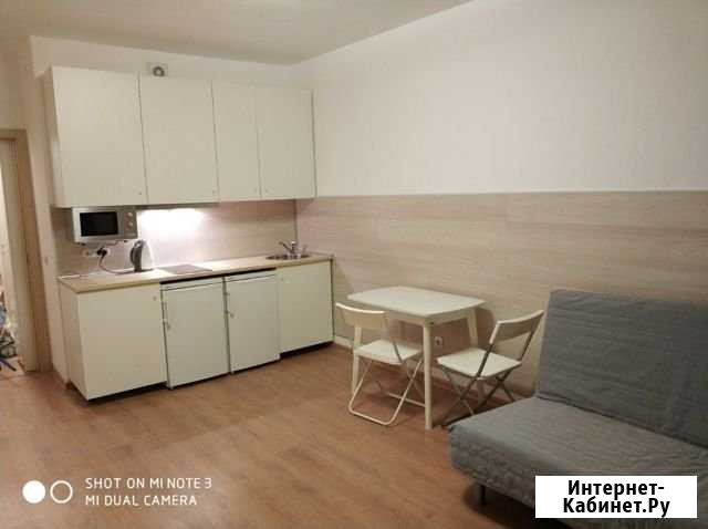 Квартира-студия, 32 м², 17/22 эт. в аренду на длительный срок в Мурино Мурино - изображение 1