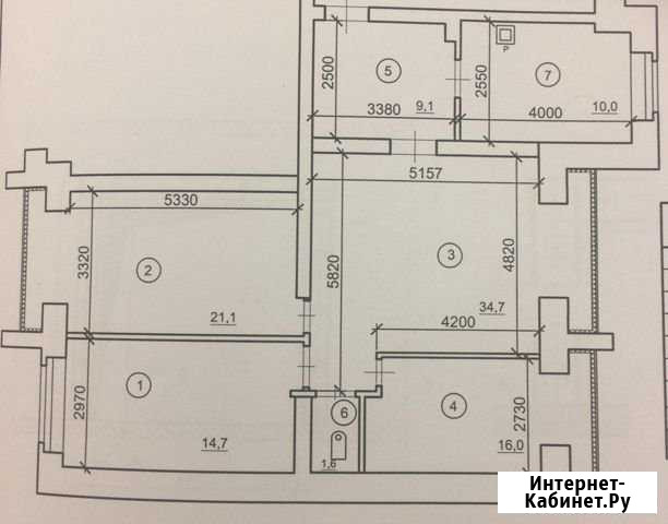 3-комнатная квартира, 104 м², 5/9 эт. на продажу в Красноярске Красноярск - изображение 1