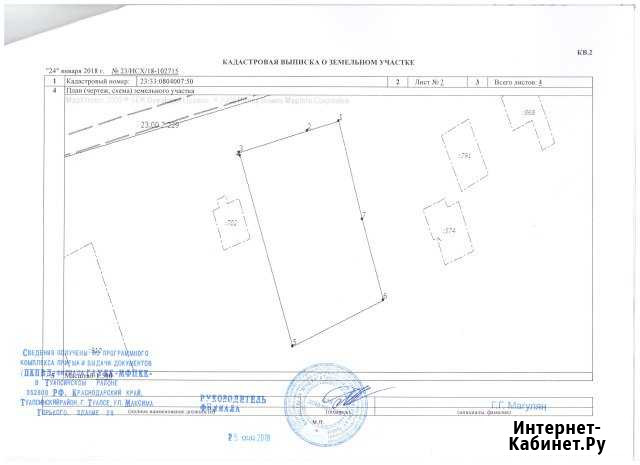 Участок СНТ, ДНП 5 сот. на продажу в Джубге кп Джубга кп - изображение 1