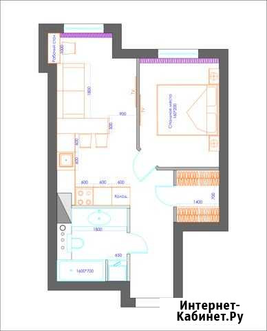 1-комнатная квартира, 36.6 м², 9/25 эт. на продажу в Химках Химки - изображение 1