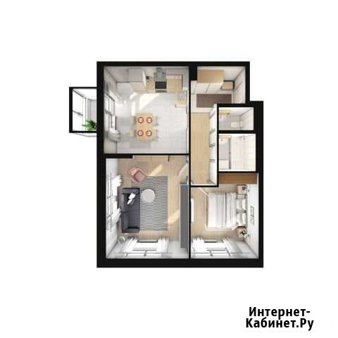 2-комнатная квартира, 58.2 м², 22/25 эт. на продажу в Санкт-Петербурге Санкт-Петербург - изображение 1