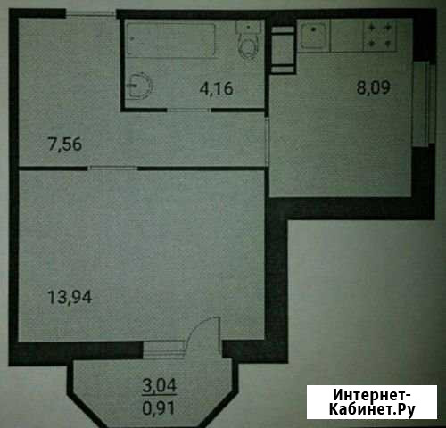 1-комнатная квартира, 35 м², 5/16 эт. на продажу во Всеволожске Всеволожск - изображение 1