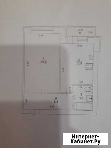 1-комнатная квартира, 40 м², 10/10 эт. на продажу в Димитровграде Димитровград - изображение 1