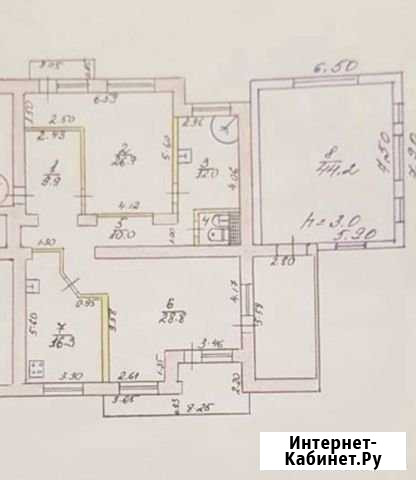 4-комнатная квартира, 162 м², 2/9 эт. на продажу в Симферополе Симферополь - изображение 1