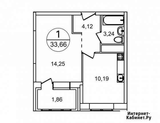 1-комнатная квартира, 36.2 м², 11/22 эт. на продажу в Балашихе Балашиха