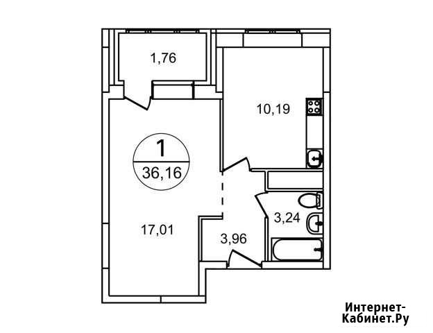 1-комнатная квартира, 33.7 м², 8/22 эт. на продажу в Балашихе Балашиха - изображение 1