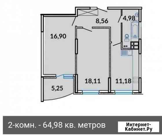 2-комнатная квартира, 65 м², 2/17 эт. на продажу в Краснодаре Краснодар