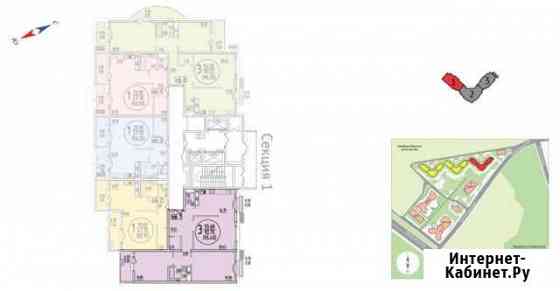 3-комнатная квартира, 100 м², 14/23 эт. на продажу в Москве Москва