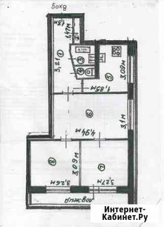 3-комнатная квартира, 55.1 м², 1/9 эт. на продажу в Санкт-Петербурге Санкт-Петербург
