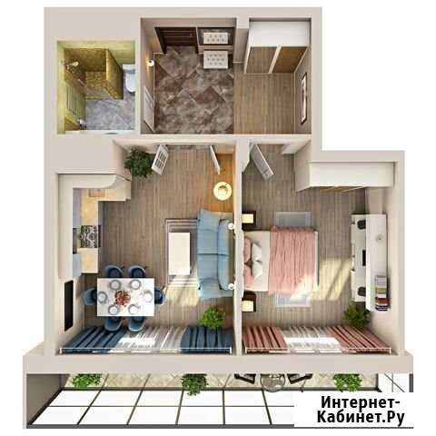 2-комнатная квартира, 58.7 м², 6/20 эт. на продажу в Казани Казань - изображение 1