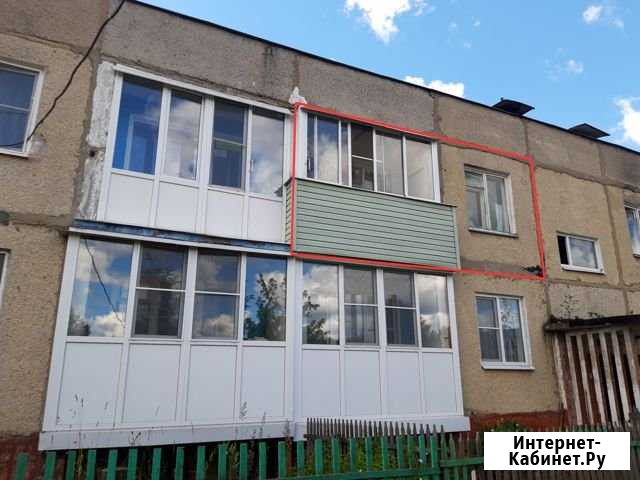 2-комнатная квартира, 46.1 м², 2/2 эт. на продажу в Петровском Ярославской области Петровское - изображение 1
