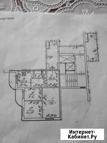 3-комнатная квартира, 65 м², 3/16 эт. на продажу в Санкт-Петербурге Санкт-Петербург - изображение 1