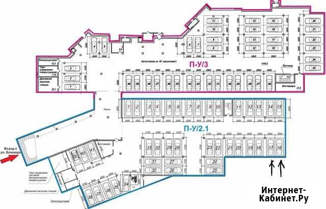 Машиноместо 18 м² в аренду в Екатеринбурге Екатеринбург - изображение 1