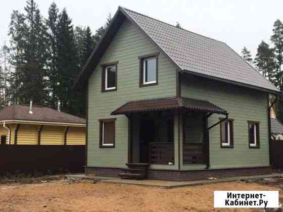 Дом 100 м² на участке 12 сот. на продажу в Рощино Ленинградской области Рощино