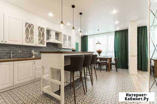 3-комнатная квартира, 110 м², 10/10 эт. в аренду на длительный срок в Санкт-Петербурге Санкт-Петербург - изображение 1