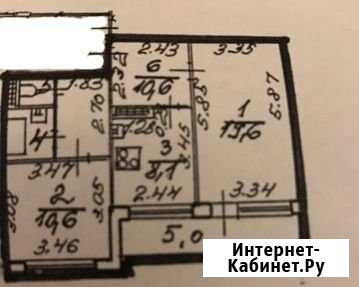Комната 11 м² в 2-ком. кв., 10/12 эт. на продажу в Санкт-Петербурге Санкт-Петербург - изображение 1