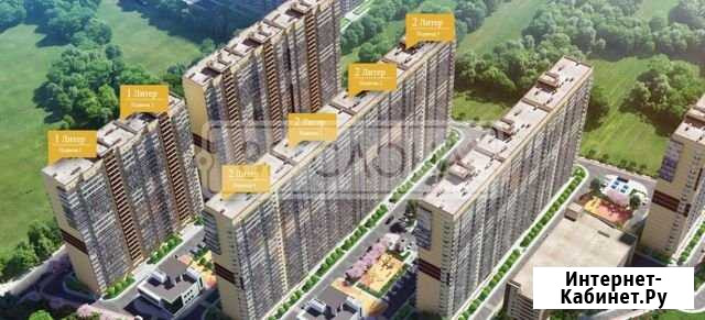 1-комнатная квартира, 28.5 м², 7/24 эт. на продажу в Краснодаре Краснодар - изображение 1