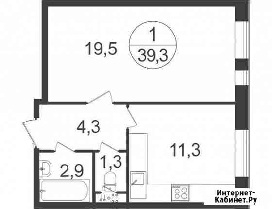 1-комнатная квартира, 39.3 м², 2/22 эт. на продажу в Балашихе Балашиха