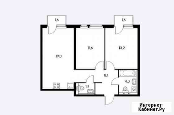 2-комнатная квартира, 58.5 м², 17/33 эт. на продажу в Красногорске Московской области Красногорск