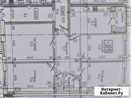 4-комнатная квартира, 105.2 м², 1/18 эт. на продажу в Ставрополе Ставрополь