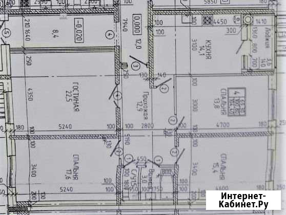 4-комнатная квартира, 105.2 м², 1/18 эт. на продажу в Ставрополе Ставрополь - изображение 1