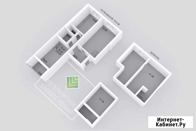 2-комнатная квартира, 124.4 м², 1/4 эт. на продажу в Сестрорецке Сестрорецк - изображение 1