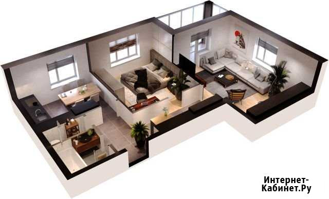 2-комнатная квартира, 64.6 м², 15/16 эт. на продажу в Перми Пермь - изображение 1