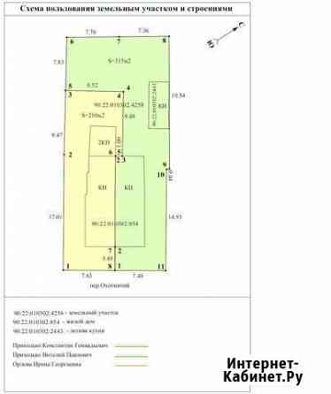 Дом 60 м² на участке 3 сот. на продажу в Симферополе Симферополь