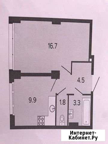 1-комнатная квартира, 36.2 м², 2/25 эт. на продажу в Санкт-Петербурге Санкт-Петербург - изображение 1