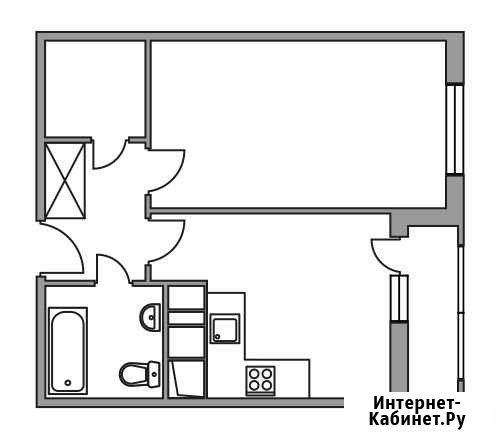 1-комнатная квартира, 32.6 м², 2/15 эт. на продажу в Новоивановском Новоивановское - изображение 1