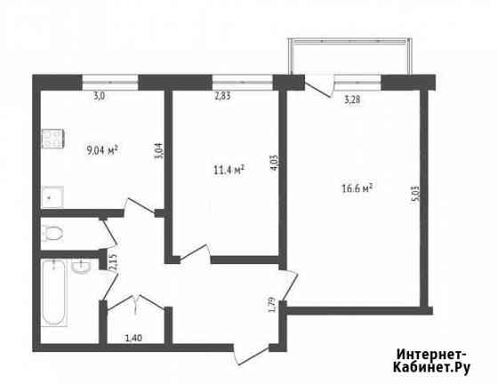 2-комнатная квартира, 49 м², 4/9 эт. на продажу в Ухте Ухта