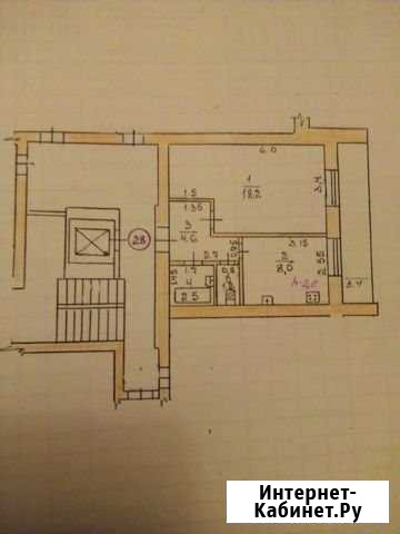 1-комнатная квартира, 34.5 м², 5/9 эт. на продажу в Саранске Саранск - изображение 1