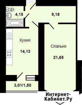 1-комнатная квартира, 55 м², 5/16 эт. на продажу в Самаре Самара