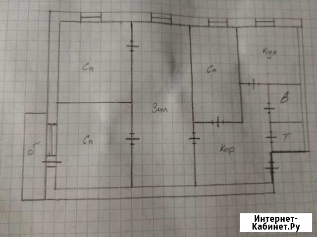 4-комнатная квартира, 60.3 м², 2/5 эт. на продажу в Донецке Донецк - изображение 1