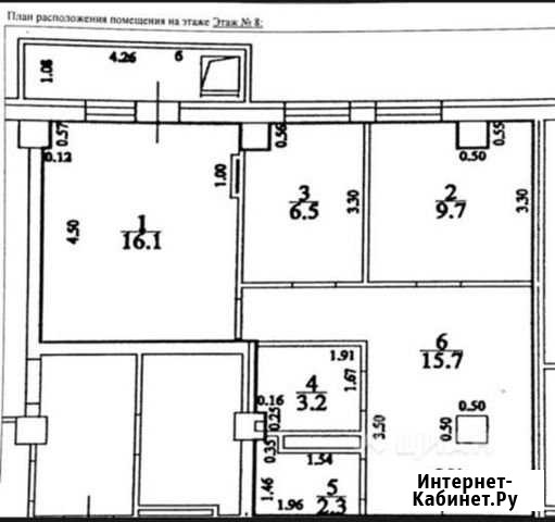 2-комнатная квартира, 57 м², 8/21 эт. на продажу в Ульяновске Ульяновск - изображение 1