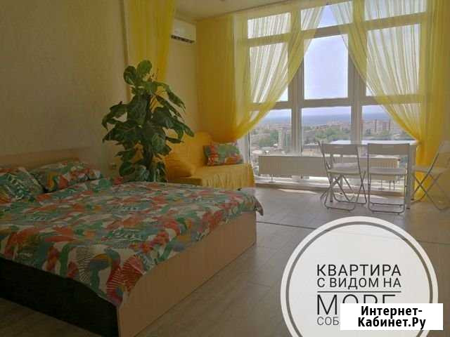 1-комнатная квартира, 37 м², 18/19 эт. в аренду посуточно в Анапе Анапа - изображение 1