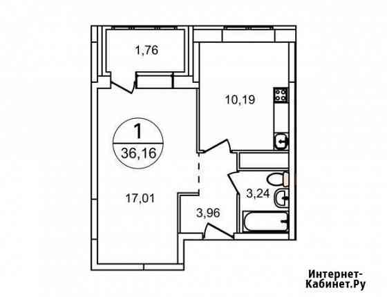 1-комнатная квартира, 36.2 м², 10/22 эт. на продажу в Балашихе Балашиха