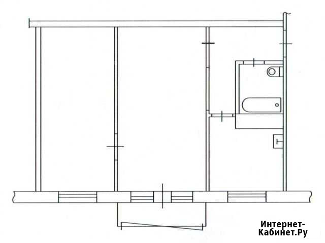 2-комнатная квартира, 44 м², 3/5 эт. на продажу в Туле Тула - изображение 1