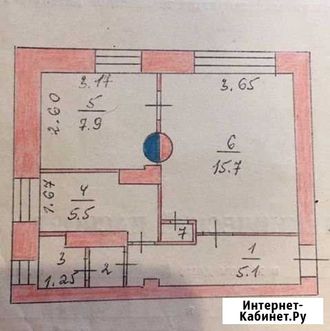 2-комнатная квартира, 37.9 м², 1/2 эт. на продажу в Чудово Чудово - изображение 1
