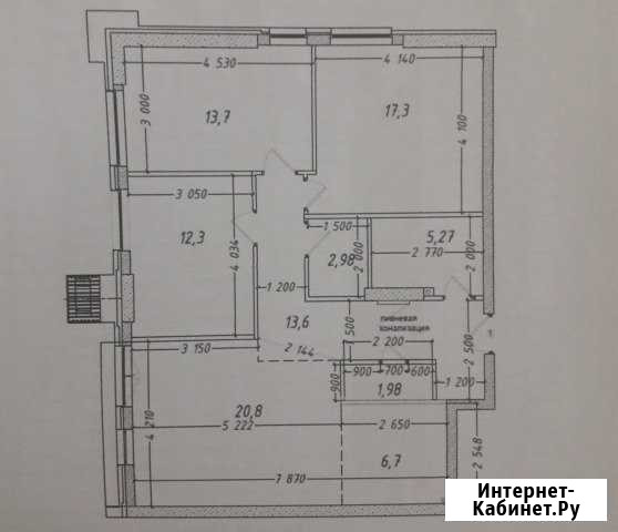 3-комнатная квартира, 99 м², 6/15 эт. на продажу в Симферополе Симферополь - изображение 1