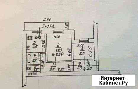 2-комнатная квартира, 50 м², 1/10 эт. на продажу в Ростове-на-Дону Ростов-на-Дону