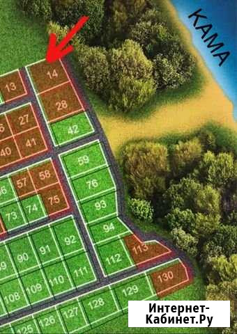 Участок ИЖС 15 сот. на продажу в Полазне Полазна - изображение 1