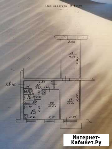 3-комнатная квартира, 60 м², 3/5 эт. на продажу в Вязьме Вязьма - изображение 1