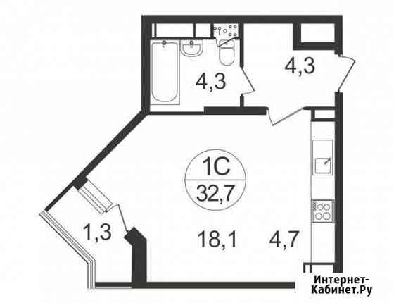 1-комнатная квартира, 32.7 м², 11/22 эт. на продажу в Балашихе Балашиха