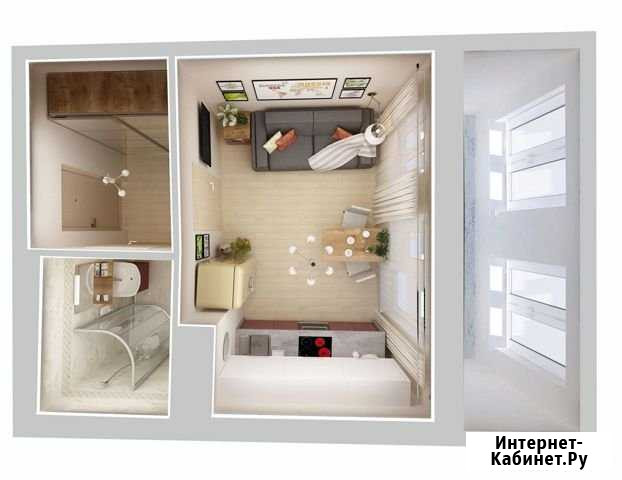 Квартира-студия, 22.4 м², 21/27 эт. на продажу в Санкт-Петербурге Санкт-Петербург - изображение 1