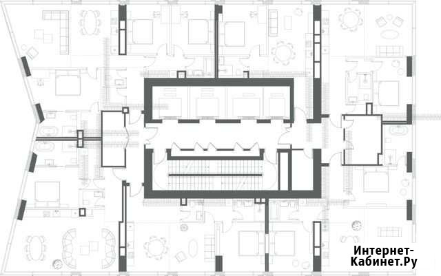 2-комнатная квартира, 68.6 м², 46/65 эт. на продажу в Москве Москва - изображение 1