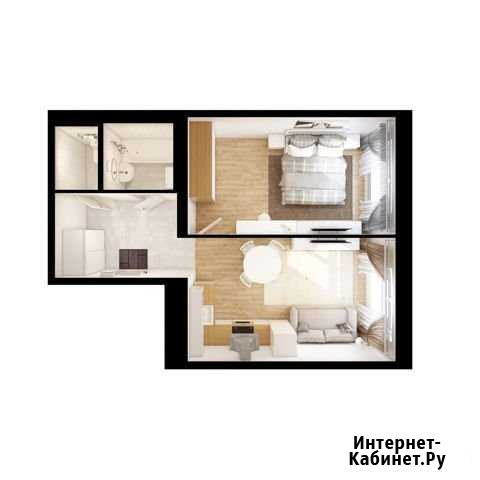 1-комнатная квартира, 42.1 м², 25/25 эт. на продажу в Москве Москва - изображение 1