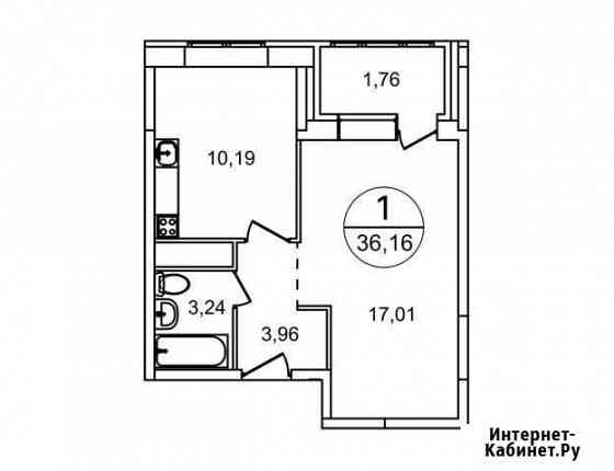 1-комнатная квартира, 36.2 м², 11/22 эт. на продажу в Балашихе Балашиха