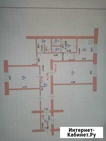 Комната 30 м² в 5-ком. кв., 3/5 эт. на продажу в Прохладном Прохладный - изображение 1