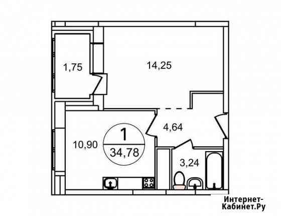 1-комнатная квартира, 34.8 м², 12/22 эт. на продажу в Балашихе Балашиха